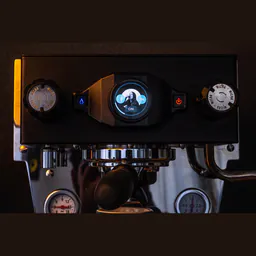 Tensor One display showing a saved recipe